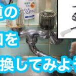 [DIY]水道の蛇口を交換してみた