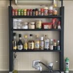 【DIY】賃貸でもOK キッチンの壁に収納棚つくってみた