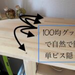 【100均】グッズで気になるビスを簡単隠しDIY