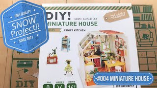 【5 minutes DIY】Miniature Kitchen＃004