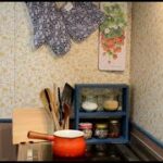 キッチン壁紙DIY/柚子ジャム大量生産