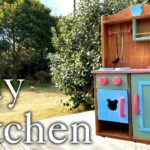 娘に気に入られたい親父がDIYで子供用キッチンをつくってみた／how to make play kitchen