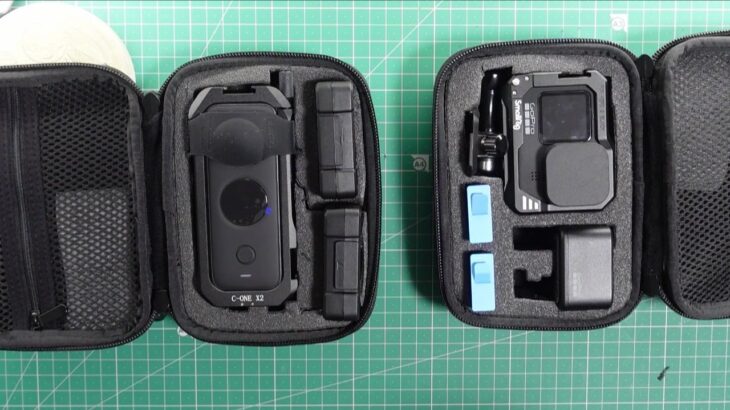 midokuma D.I.Y. Insta360OneX2とGoProの収納ケースを作ってみた