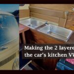 【DIY】車内で使える２層シンクのキッチンを作る。フォルクスワーゲン タイプ２ – Making the 2 layered sink for the car’s kitchen VW type 2-