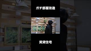 【DIY】部屋改造！リビングに壁作ってみた　#Shorts