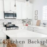 DIY Kitchen Backsplash / キッチンの壁をレンガタイルに / アメリカ生活