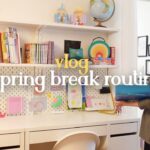 子供部屋の棚DIYと春休みを心地よく暮らす小さな習慣/主婦ルーティン/学習机収納の見直しでデスクをスッキリ/暮らしのvlog/IKEA