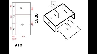 DIYで造作棚の作成