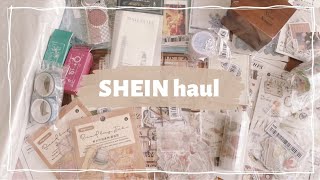 【SHEIN購入品】シール、紙もの、収納グッズをたくさん買ったので紹介します｜文房具｜stationery haul