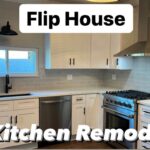 DIY Flip House Kitchen – Before & After Transition – HOW TO | 1st time flippers