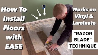 Razor Blade Technique: Viral Video  | DIY – FLIP HOUSE SERIES – How To Transform an Old House