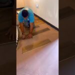 Vinyl installation tips #shorts #floor #diy