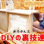 【リビング改造DIY#01】捨てるはずだったカラーボックスをリメイク！