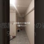 9畳1Room　21平米　DIYしました。まだまだ服等、収納した方が良さそう