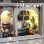 【DIY/miniature house】クリスマスのミニチュアハウス/100均の材料で作るミニチュアの部屋