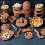 DIY Unboxing Miniature Clay Kitchen Set |Handmade kitchen Set With Clay | PrimitiveKitchen Set 🔥🔥