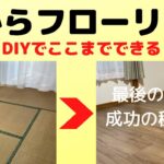 【DIY】畳からフローリングに貼り換えました！フローリング材の最後の一列には、成功の秘訣がありました！ちょっとしたことでDIYが楽しくできます。