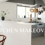 ［DIY］キッチンと古いドアをリメイクして模様替え🔧家具が引き立つ理想の部屋作り｜Kitchen Makeover