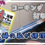 【DIY】コーキングの打ち替え！ど素人でも出来た。/キッチンシンク周り/バスボンドQ【ずぼら主婦】