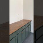 DIY Counter with Scrap Wood | Herringbone Pattern