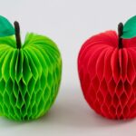 【100均DIY】折り紙で作るりんご🍎paper apple