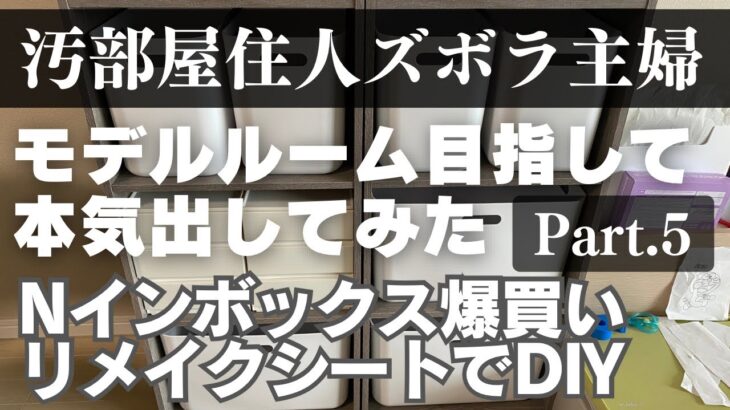 【片付け】ズボラ主婦でもできた収納＆DIY／怒涛の3汚部屋、総模様替え⑤【快適に暮らしたい】