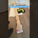 DIY’er floor trim install tip…