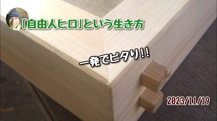 ベンチ兼収納を作っていたら、なんかすごい組み手ができちゃった【第三ひみつ基地創り】