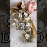 #お正月飾り #100均 #seria #ダイソー #ダイソー #daiso #セリア #しめ縄 #お正月 #100均diy #flowerdesign #スワッグ #造花アレンジ #100均造花