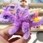 モールで作る超かわいいドラゴンの手作り教室【100均DIY!】ドラゴンの作り方 How to make a dragon