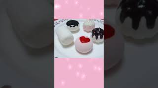 手作りスクイーズ♡100均DIY♡マシュマロ♡お菓子のおもちゃ♡ #squeeze