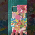 100均#sanrio #phonecase #diy