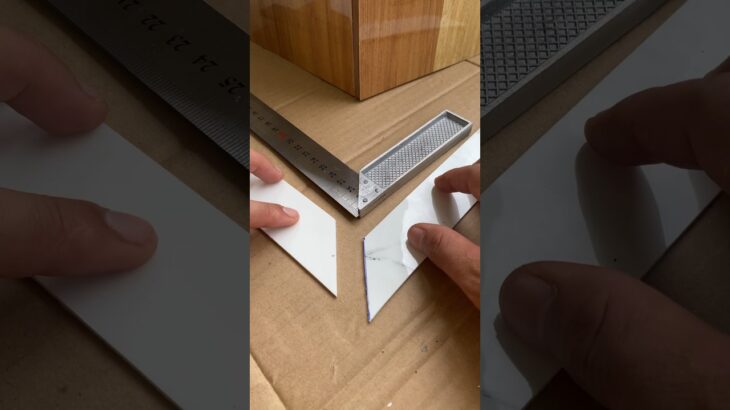 Great tips for cutting beautiful tile corners#tools #diy