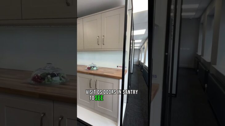 OS DOORS Prestiglass Splashbacks Display  #shortvideo #design #kitchen #furniture