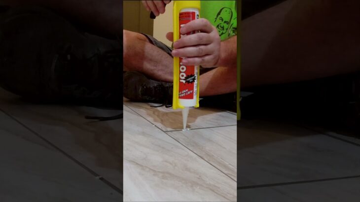 Fixing Tile  #asmr #diy #homeimprovement