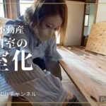 築古戸建てDIY#08和室の洋室化　畳を撤去して合板を貼る