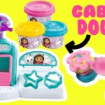 Gabby’s Dollhouse Cakey Cat Dough Kitchen! DIY Desserts with Dolls