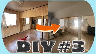 -sub-【DIY】#3 | ついに部屋完成✌🏻 |  クッションフロアを貼る⛏️｜押し入れ収納にひと工夫🏠✨