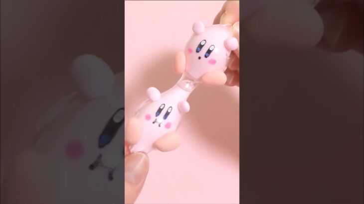 【ぷるっぷる！】100均テープ風船で カービィ スクイーズ 作ってみた！　DIY　How to make Kirby!