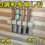 ノミの収納棚をつくりました【DIY】