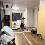 DIY間仕切り✨　#子供部屋　#寝室 #大工 #DIY