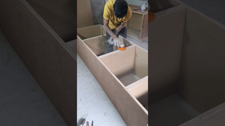 Tendum kitchen Boxe making process #woodworking #furnituremaking #shortvideo