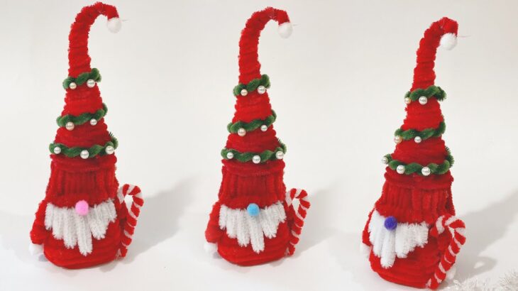 【100均DIY】サンタノームの作り方 簡単 DIY How to Make Christmas Gnome