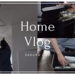 Home vlog｜いつもの家事に内装DIY、おむつ収納リセット【日常vlog】【生活音】【A Day in My Life in Japan 】【ルーティン】