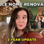 Moldy to Cozy – DIY Whole Home Renovation | 2 Year Transformation House Remodel