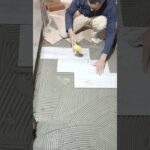 تركيب بلاط فوباركي الاسباني في الحمام روعة #محترف #diy #304stainlesstshapedtiletrim #construction