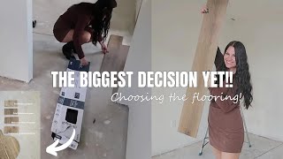 New small home addition update ! Shopping for the flooring . @karrielynn