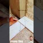 Tiles flooring cutting #wood #diy #tileworks #homedesign #trending #shorts #viralvideo