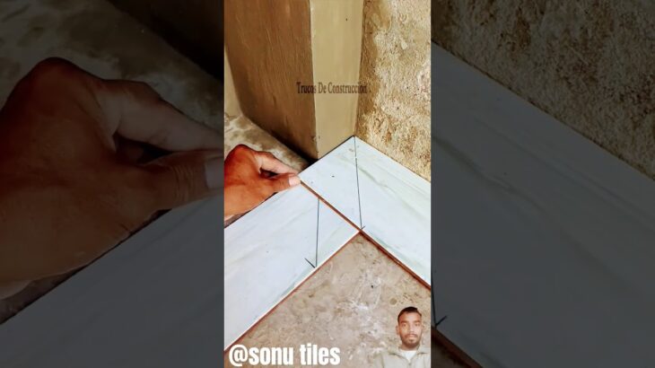 Tiles flooring cutting #wood #diy #tileworks #homedesign #trending #shorts #viralvideo