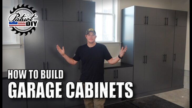 How To Build DIY Garage Storage Cabinets